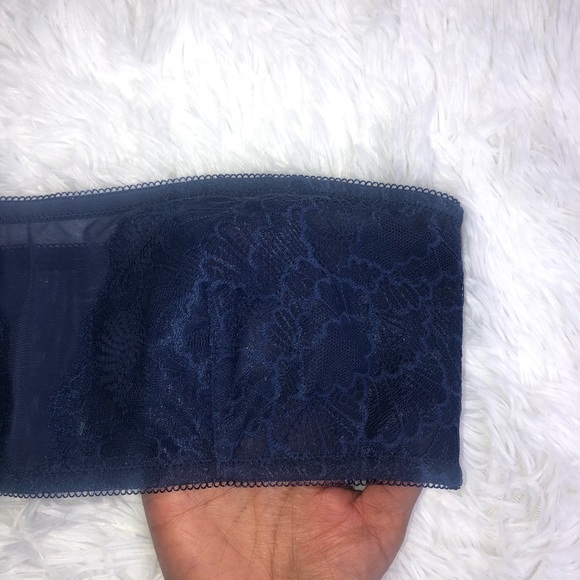 Intimately Free People Blue Malinda Bandeau Bra - Picture 9 of 12